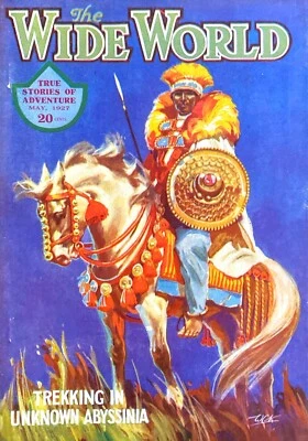 The Wide World Magazine No. 349 Vol. 59 May 1927 London Pulp - Image 1 of 4