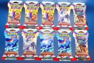 10 Pokemon Booster Pack Lot PALDEA EVOLVED 10 Booster Packs Sealed 100 Cards - Picture 1 of 8