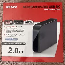 Buffalo Drive Station Axis USB 3.0 External Hard Drive SEALED!