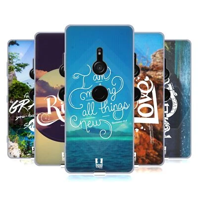 HEAD CASE DESIGNS CHRISTIAN TYPOGRAPHY SERIES 3 SOFT GEL CASE FOR SONY PHONES 1 - Image 1 of 4