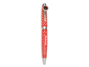 January Colorful Ballpoint Pen w/ Birthstone Emblem on Clip Pen ~ Gift Boxed - Picture 1 of 3