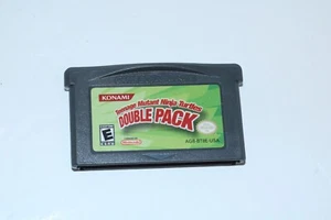 Teenage Mutant Ninja Turtles Paquete Doble Gameboy Advance GBA Auténtico! - Imagen 1 de 2