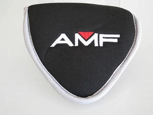 NUEVO AMF Negro puntiagudo con Gris Estilo Mallet Headcover con Cierre Ajustable (B423) - Imagen 1 de 2