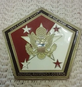 General Raymond T. Odierno - 38th Chief of Staff of the Army JCS Challenge Coin - Picture 1 of 8