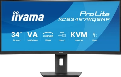 iiyama ProLite XCB3497WQSNP-B1 Curved Monitor 86,7cm (34 Zoll) - Bild 1 von 4