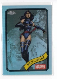 2025 Topps Marvel Chrome Psylocke PLATA REFRACTOR PARALELO #135 X-MEN - Imagen 1 de 1