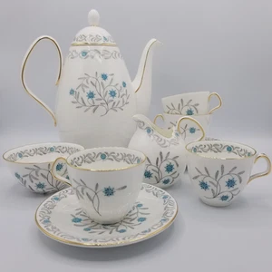 EB Foley Fine Bone China Teapot/ Coffee Set PERSIAN by Donald Brindley - Picture 1 of 21