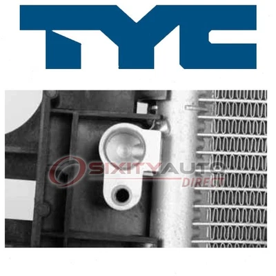 TYC AC Condenser for 2010-2013 Mercedes-Benz E300 AC Air Conditioning ut Foto 1 de 4
