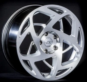 JNC Wheels Rim JNC047 Hyper Silver Machine Face 17x8.5 4X100/4X114.3 ET30 - Picture 1 of 4