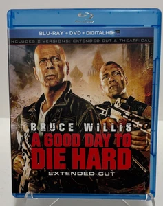 A Good Day to Die Hard (Blu-ray + DVD) Extended Cut - Bruce Willis - Action - Picture 1 of 3