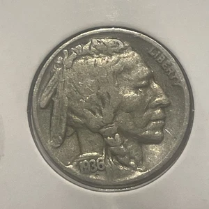 1936-S/S Buffalo Nickel F5593 - Picture 1 of 3