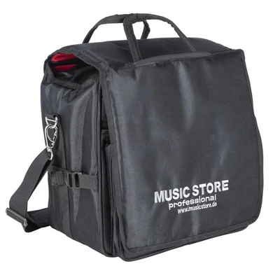LP Bag Borsa in Vinile Idrorepellente Nera Capacità 40 LP Tasca Frontale - Immagine 1 di 4