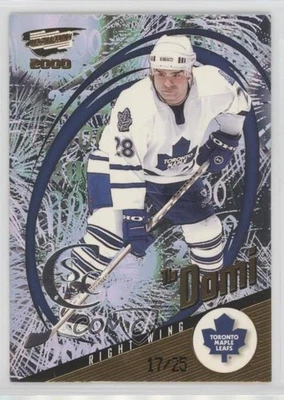 1999-00 Pacific Revolution Silver CSC /25 Tie Domi #136 - Image 1 of 2