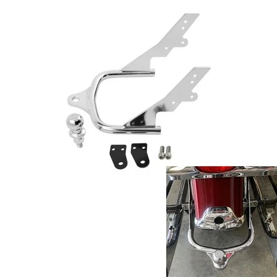 Heavy Duty Trailer Hitch W/ Ball Fit For Harley Road King Electra Street Glide - Image 1 of 4