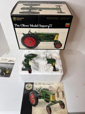 1997 New In  Box ERTL Precision Series 1/16 The Oliver Model Super 77 Tractor  - Image 1 of 4