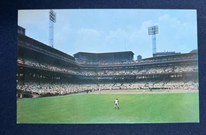 Vintage Baseball Forbes Field Pittsburgh Pirates Photo Postcard Outfield View - Picture 1 of 6