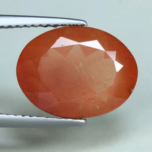 4,89 quilates_el mejor color deslumbrante_100 % natural rojo sin calefacción andesina_piedra solar - Imagen 1 de 3