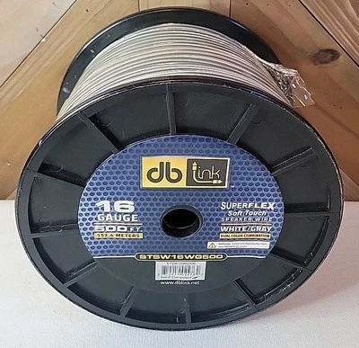 DB Link STSW16WG500 Superflex Series Speaker Wire, 16-Gauge, 500' SHIPS FREE - Image 1 of 2
