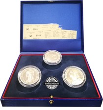 France set of 3 silver coins of 10 Francs from 2000 #see photo#