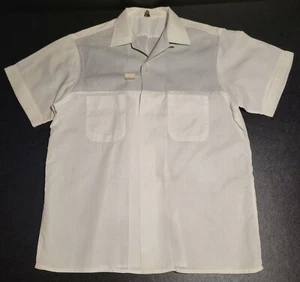 Vintage B.V.D Brand Sanforized Button-Up Shirt - Men's M - 40's - Picture 1 of 24