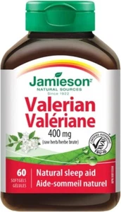 Jamieson Valerian Root 400mg, 60 Softgels - Picture 1 of 2