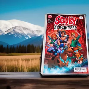 SCOOBY APOCALYPSE #1 (2016 DC) JIM LEE VARIANT COVER! VELMA SHAGGY KEY! - Picture 1 of 11