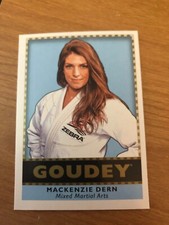 2018 Upper Deck Goodwin Champions Goudey Mackenzie Dern UFC