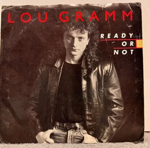 B101 Lou Gramm: Ready Or Not/ Lover Come Back, 1987 Atlantic 7-89269 - Pop Rock - Picture 1 of 3