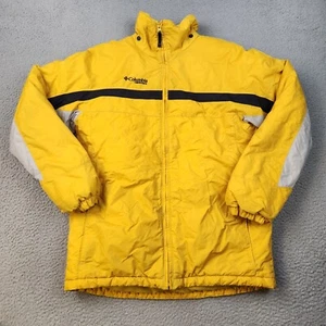 Columbia Jacket Boys Youth 18-20 Ski Full Zip Insulated Parka Puffer Winter Coat - Picture 1 of 10