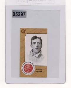 #05297 EDDIE PLANK 1926 Rare Stamp Collector Baseball Card
