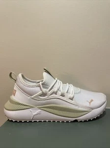 Puma Women's Pacer Future Allure Summer White/Green Shoes Size 8 - Picture 1 of 6