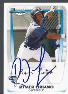 San Diego Padres RYMER LIRIANO Signed Bowman Card - Picture 1 of 1