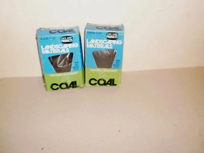 2 BOXES of Life-Like Products Landscaping  Materials - COAL. - Image 1 of 3