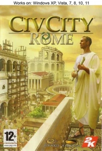 CivCity: Rome PC Game 2006 Windows 10 11 - Foto 1 di 2