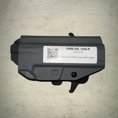 Sig Sauer P365 FUSE We The People Holster OWB paddle Gray Kydex Concealed Right - Image 1 of 4