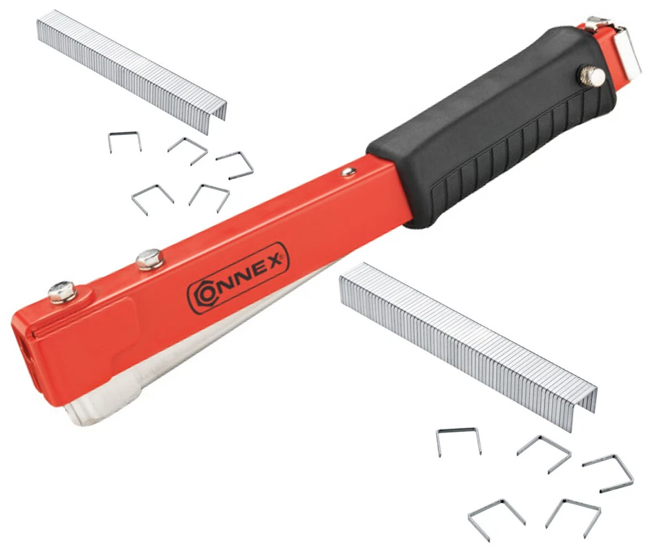 Handtacker Schlagtacker Hammertacker Tacker Hefter Profiklammern Klammer 8mm - Bild 1 von 1