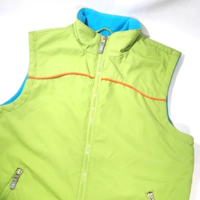 girls Hanna Andersson OUTDOOR sleeveless VEST soft-shell Fleece lined 160 14/16 - Image 1 of 4