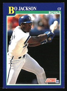 Bo Jackson 1991 Score #5  Baseball Card