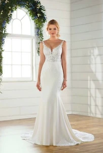 Brand New Essence of Australia Ivory Designer Wedding Dress (Size 18) - Picture 1 of 2