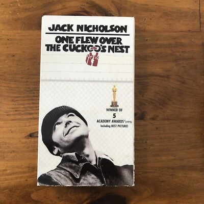 One Flew Over the Cuckoos Nest VHS 2001 Pre Owned Very Good Rewound - Imagem 1 de 4