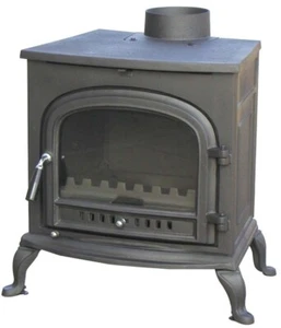 Evergreen ST2800G-14 Kaminofen Glas 366 mm x 253 mm gewölbt Schott Robax High Def - Bild 1 von 3