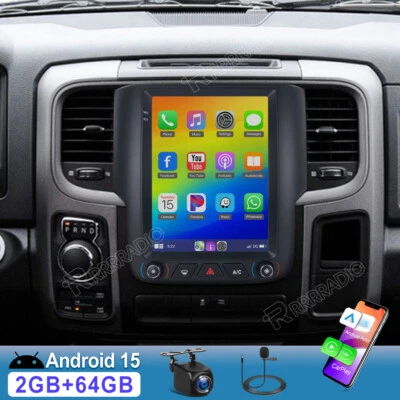 For 2013-2018 RAM 1500-5500 Carplay Stereo Radio GPS Head Unit 9.7" Android 15.0 - Изображение 1 из 4