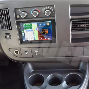 7" FOR CHEVROLET EXPRESS 2008-2019 ANDROID 13 CARPLAY CAR STEREO RADIO GPS NAVI - Picture 1 of 23