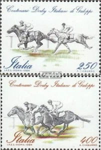 Italien 1889-1890 (kompl.Ausg.) postfrisch 1984 Galopperderby - Bild 1 von 1