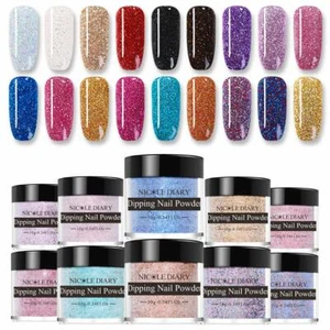 1 x 10G Jar only Dip Powder SNS Gel Dipping Nail Dip System Glitter Chameleon - Picture 1 of 6