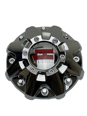 Tapa central de rueda cromada Havok CBH103-A2P SJ1402-03 Foto 1 de 3