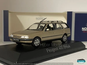 NOREV 1/43 PEUGEOT 405 BREAK SW 1991 BEIGE ART.474557 - Foto 1 di 2
