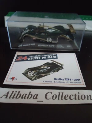 Macchina Bentley EXP8 2001 1: 43e Miniatura 24 Ore Mans 24H Altaya Hours - Immagine 1 di 2