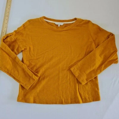 Ladies Jumper Next Size 6 Long Sleeve Beads Mustard 6903 - Image 1 of 4