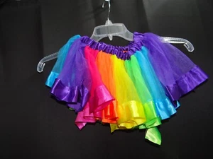 Handmade Tutu multicolored Girls super cute M-L - Picture 1 of 4